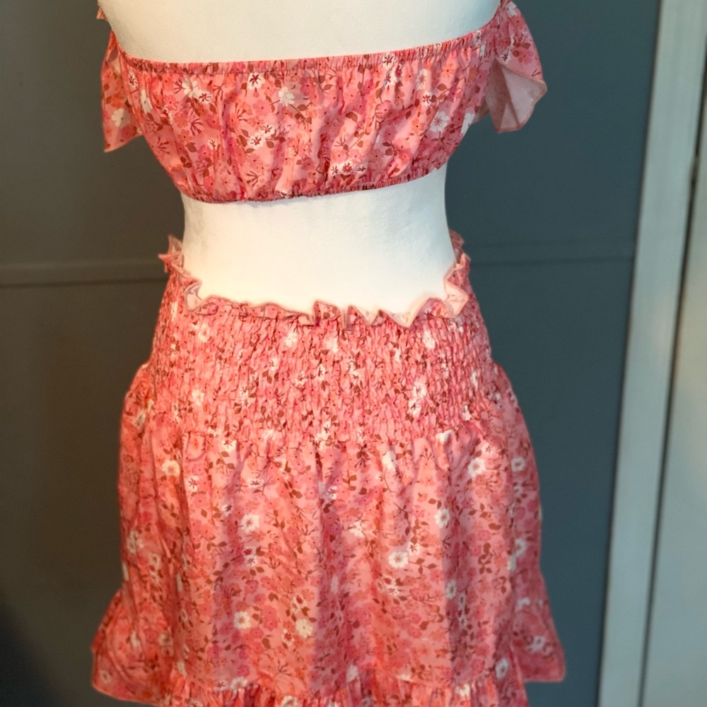 SHEIN size Medium. Never worn two piece summer dress